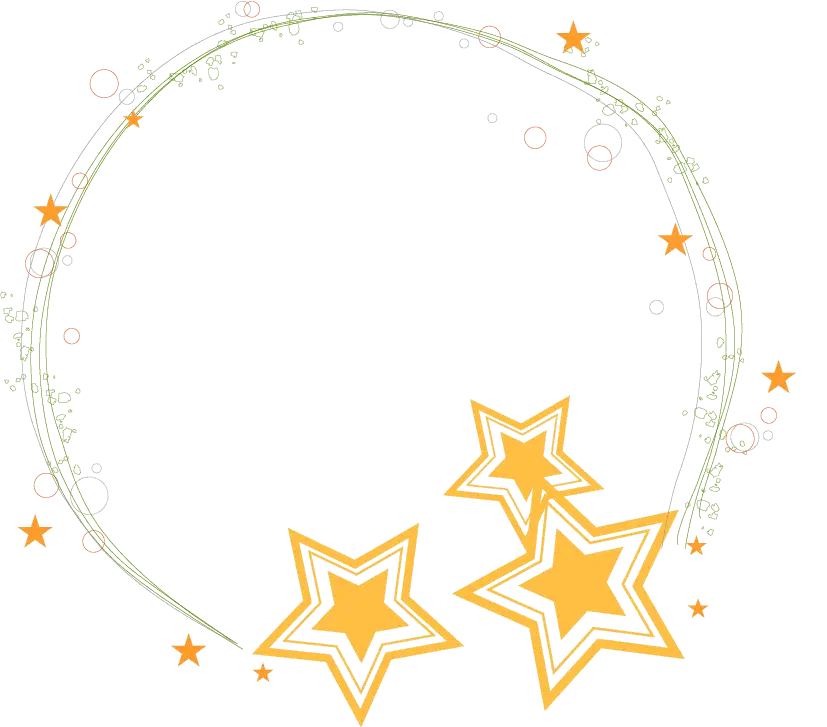 Starry Circle Decoration