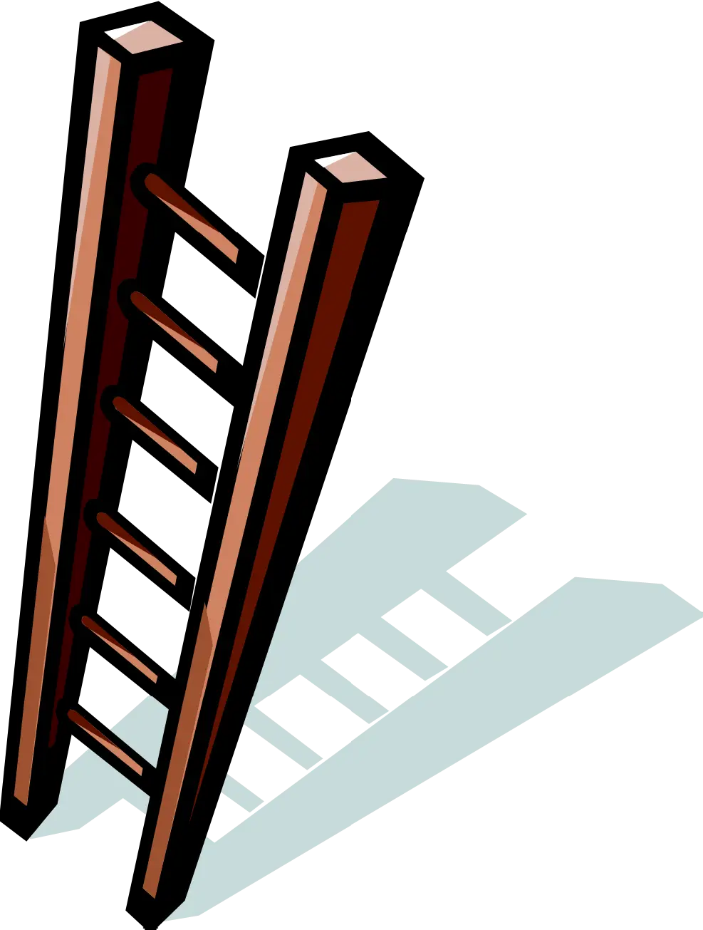 Wooden Ladder Illustration