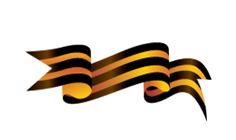 Orange and Black Decorative Ribbon