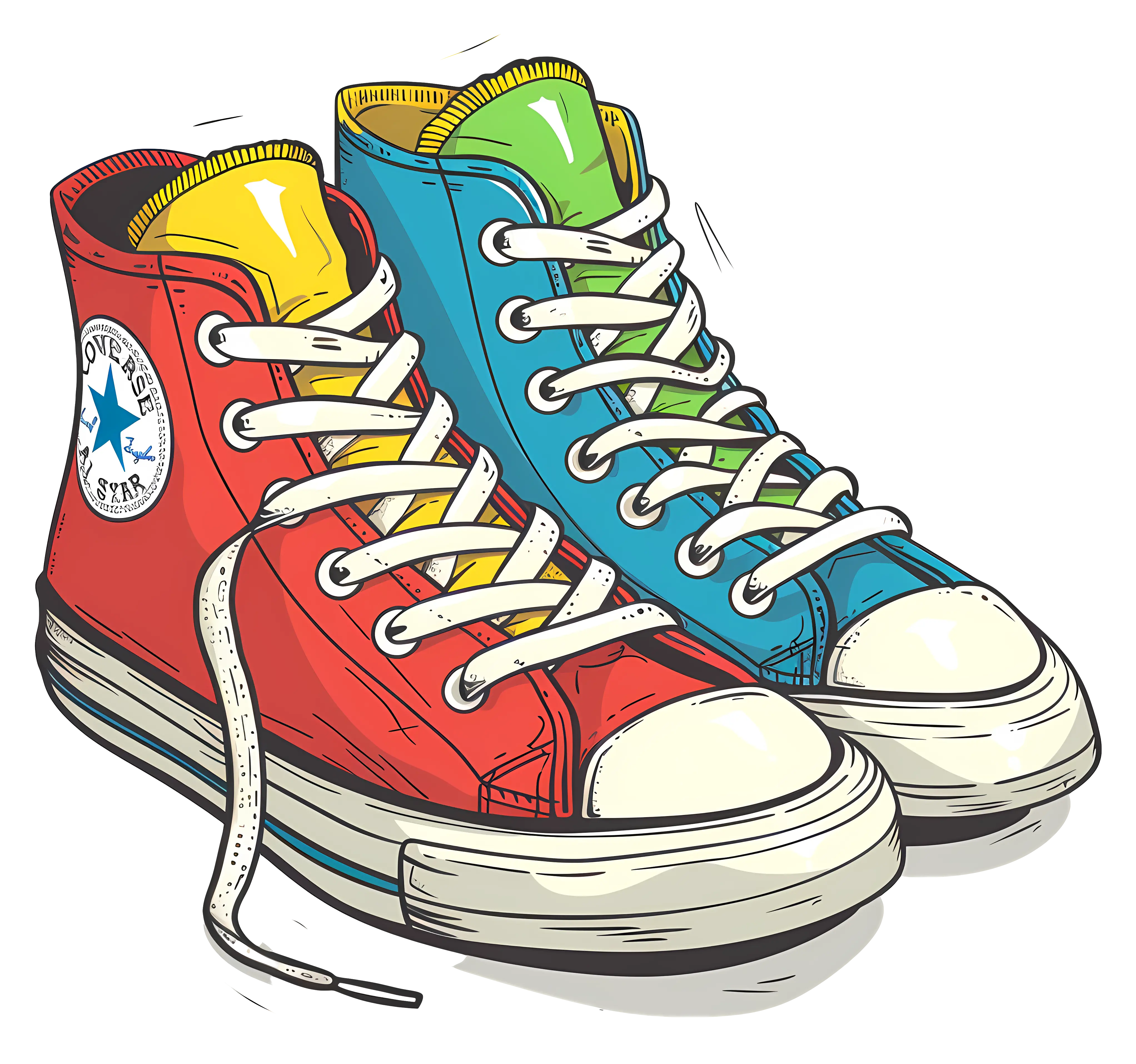Colorful Sneakers