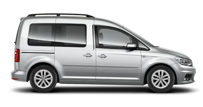 Silver Minivan with Sleek Design
