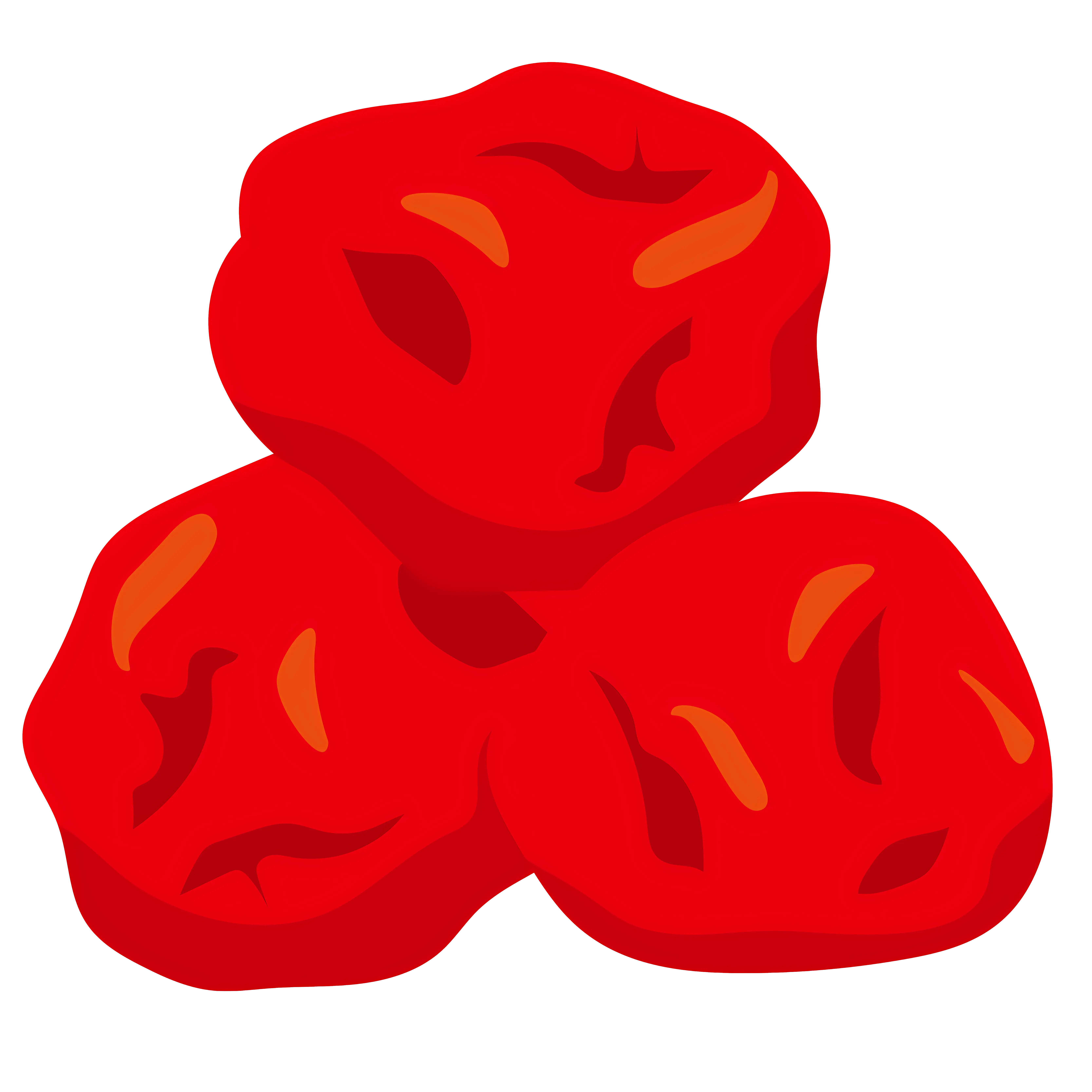 Red Tomatoes Illustration