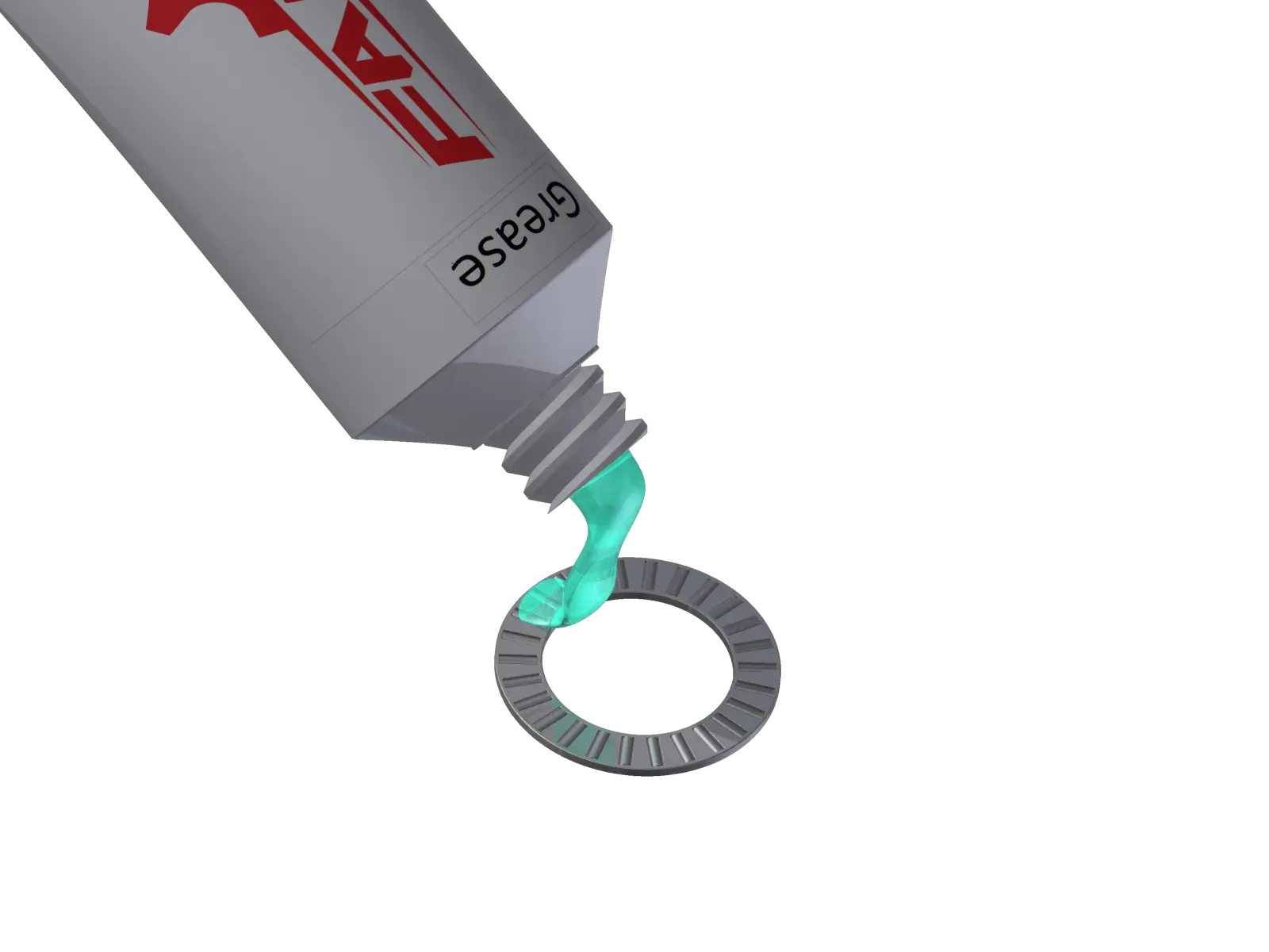 Tube of Grease for Industrial Use