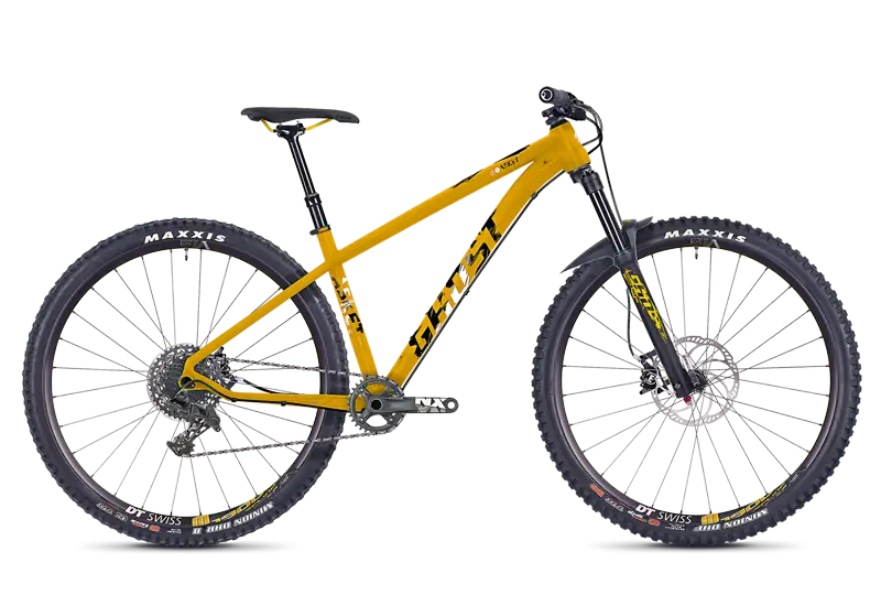 Yellow Mountain Bike for Outdoor Adventures