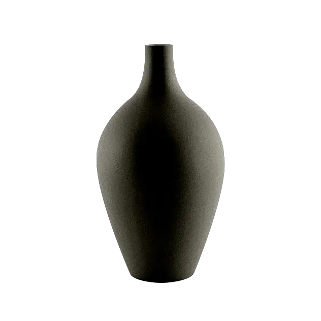 Minimalist Black Vase for Home Decor