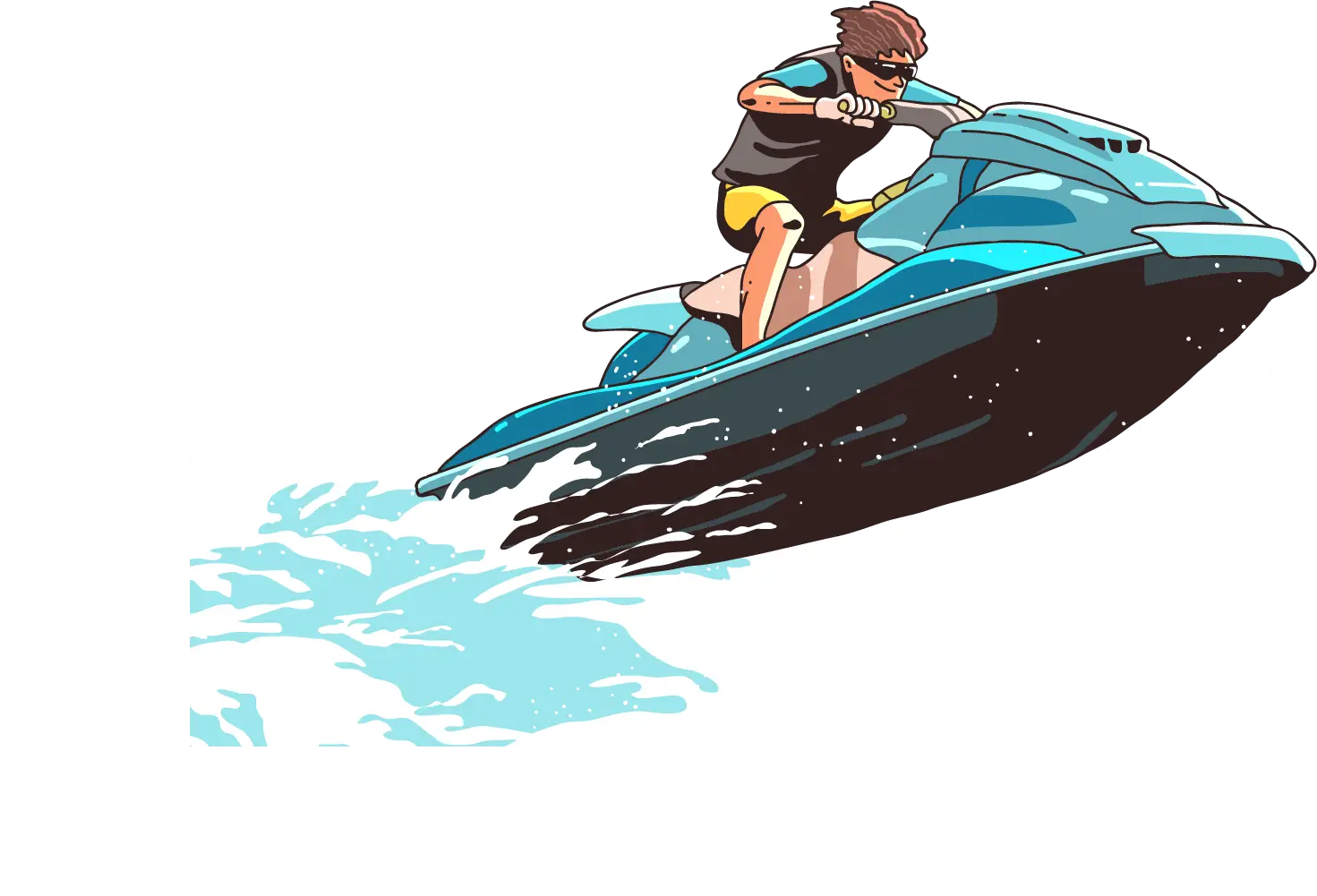Cool Jet Ski on Water