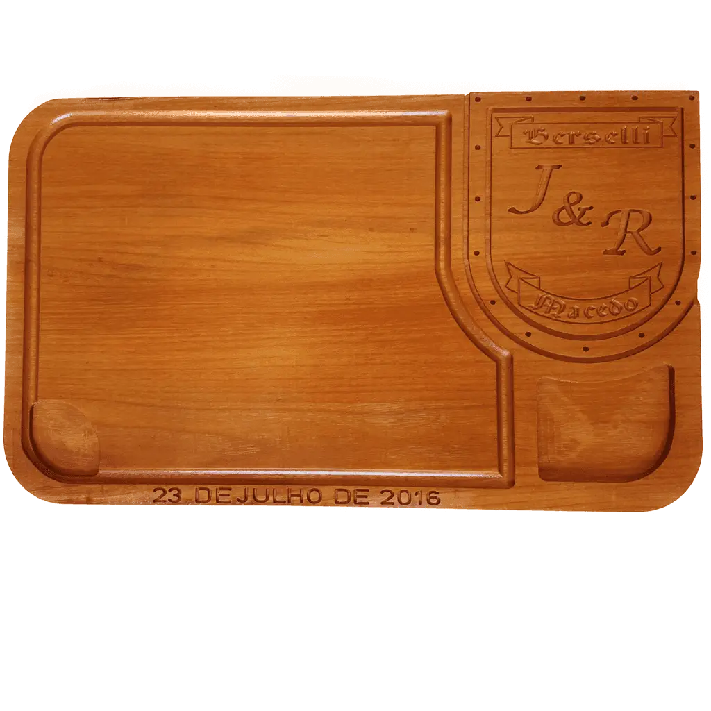 Engraved Wooden Tray