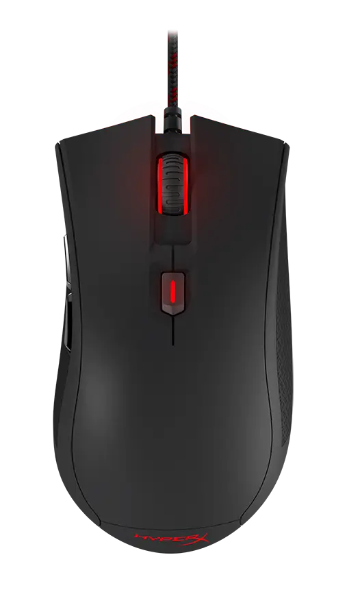 Advanced Gaming Mouse with Red Lighting