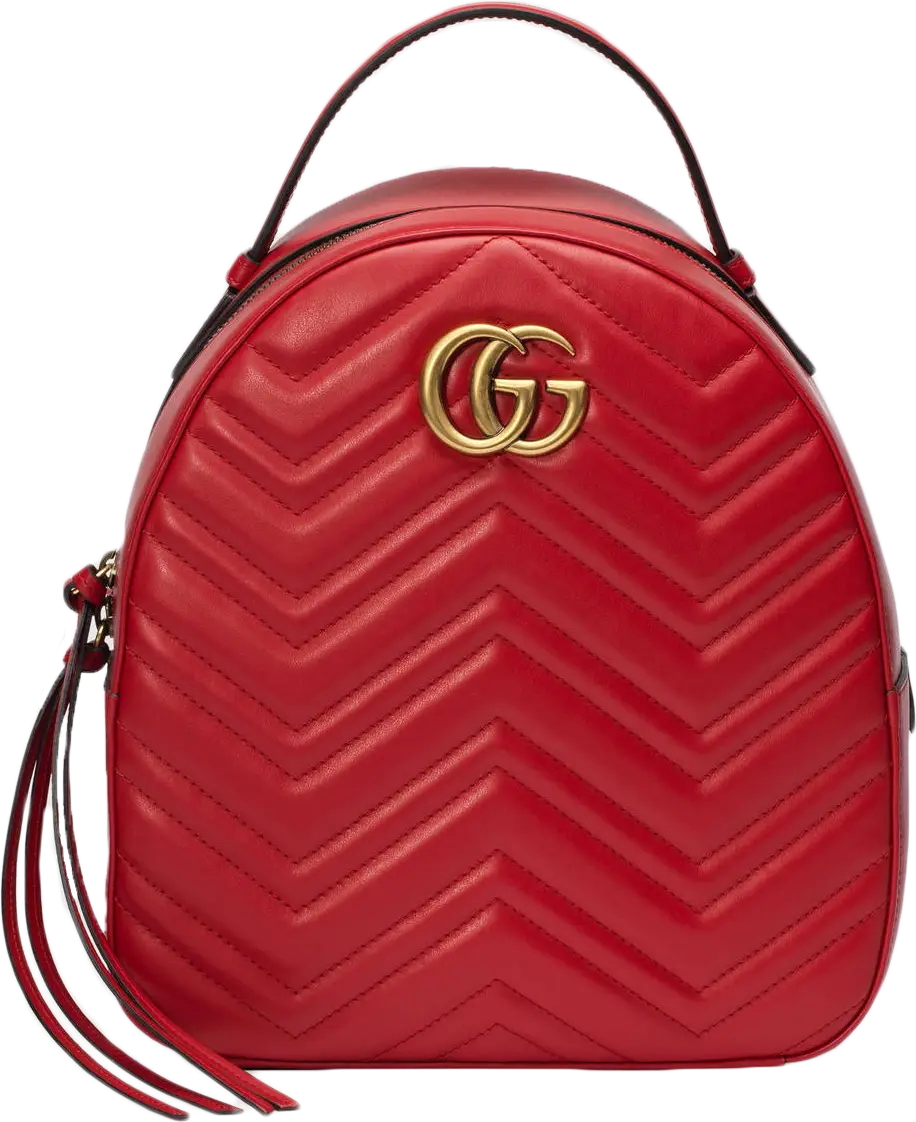 Stylish Red Backpack for Fashionable Travel