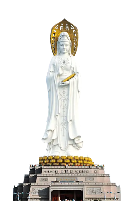 White Buddha Statue