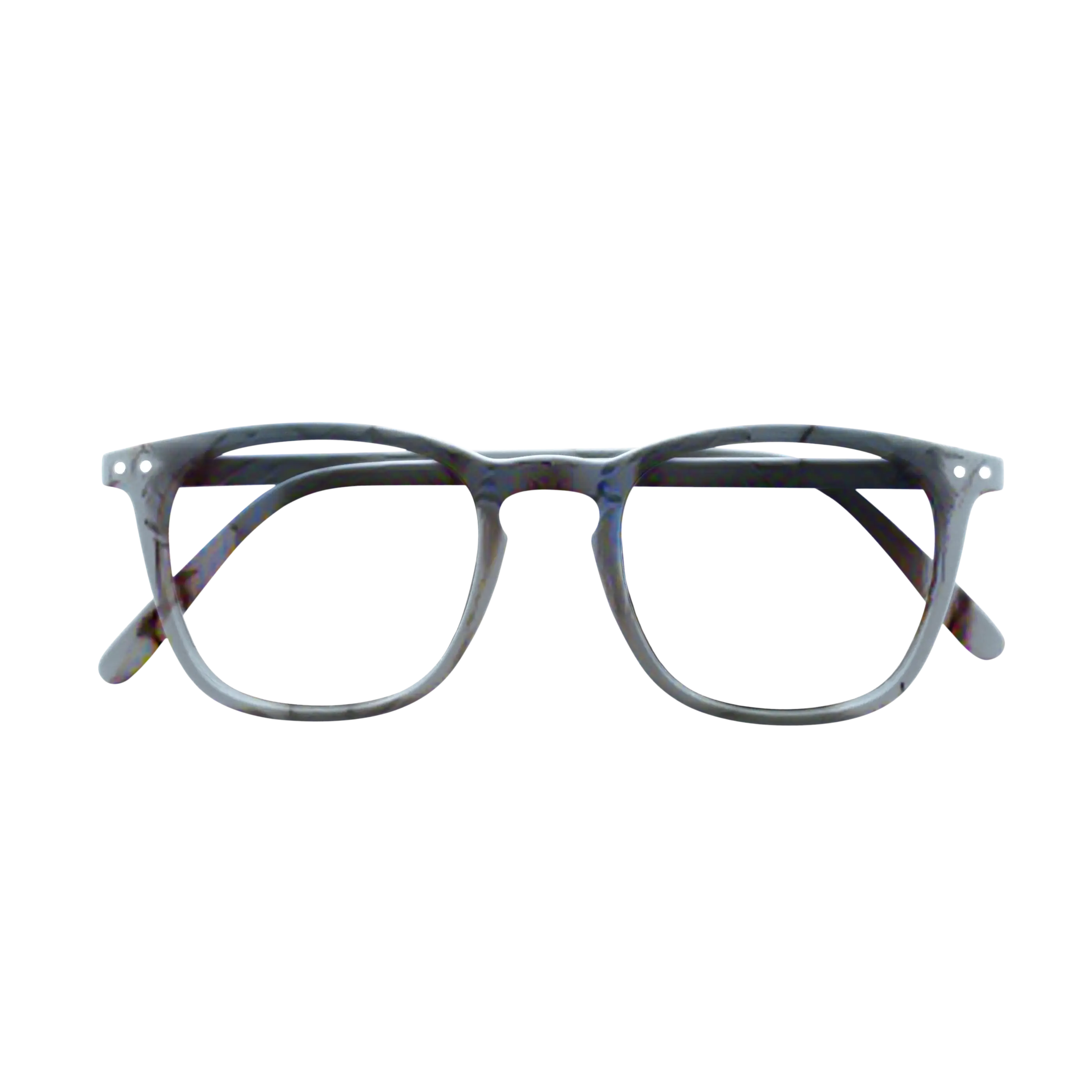 Gray Eyeglasses Frame for Contemporary Style
