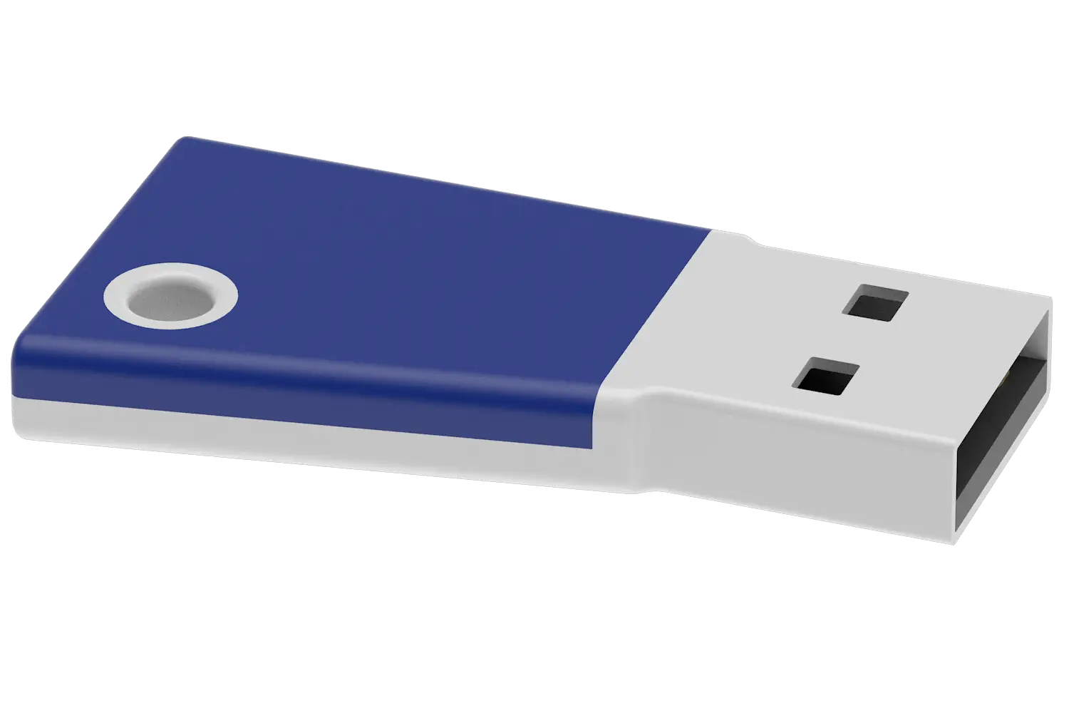 Blue USB Flash Drive Image