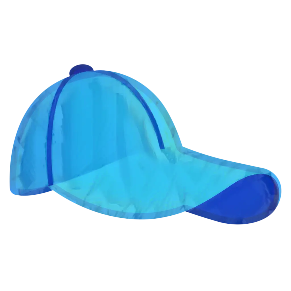 Simple Blue Baseball Cap for Everyday Wear