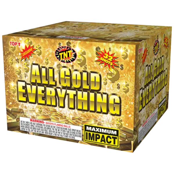 All Gold Everything Fireworks Box