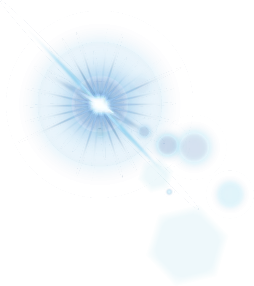 Blue Magic Sparkle Effect