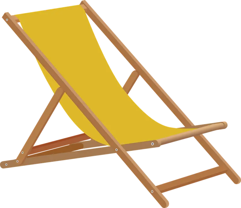 Yellow Beach Chair