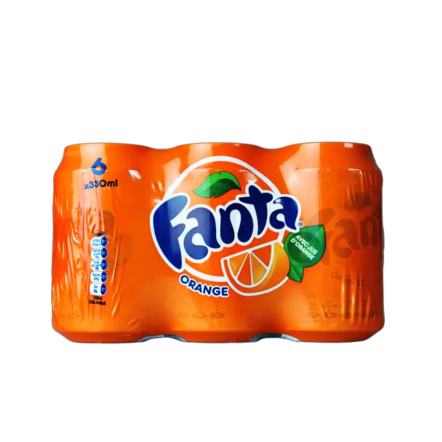 Fanta Orange Soda Pack