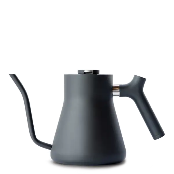 Modern Black Kettle with Long Spout