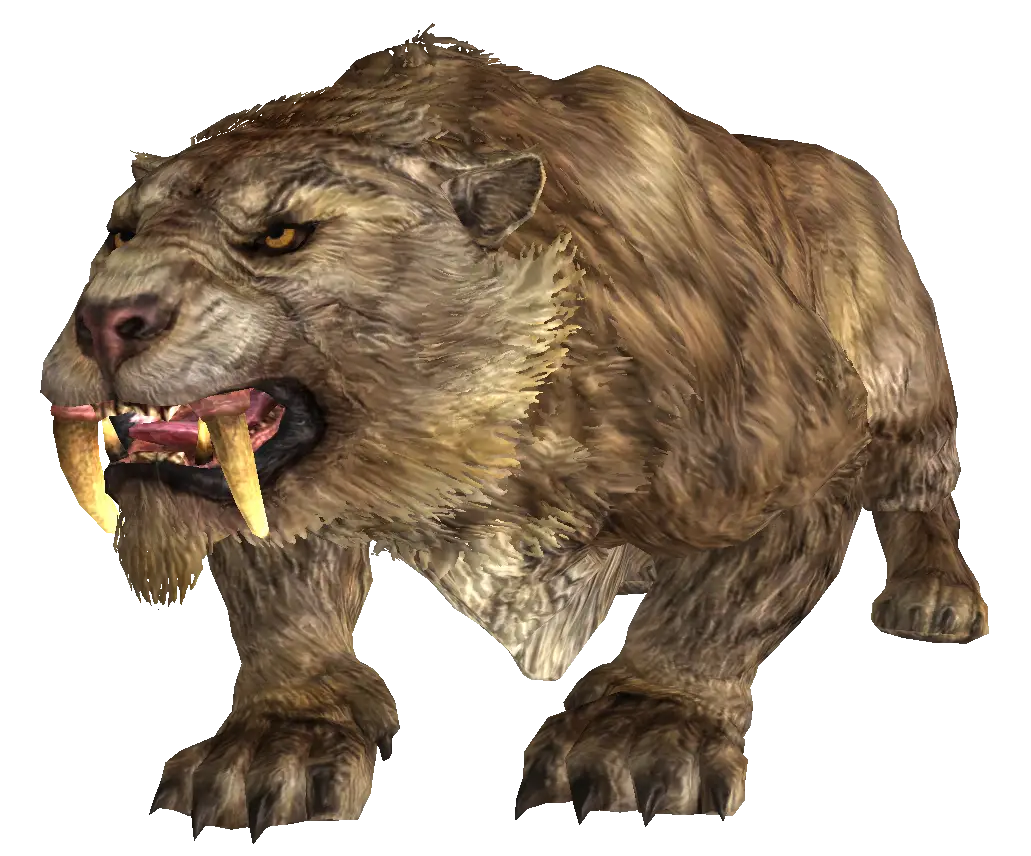Prehistoric Saber-toothed Cat