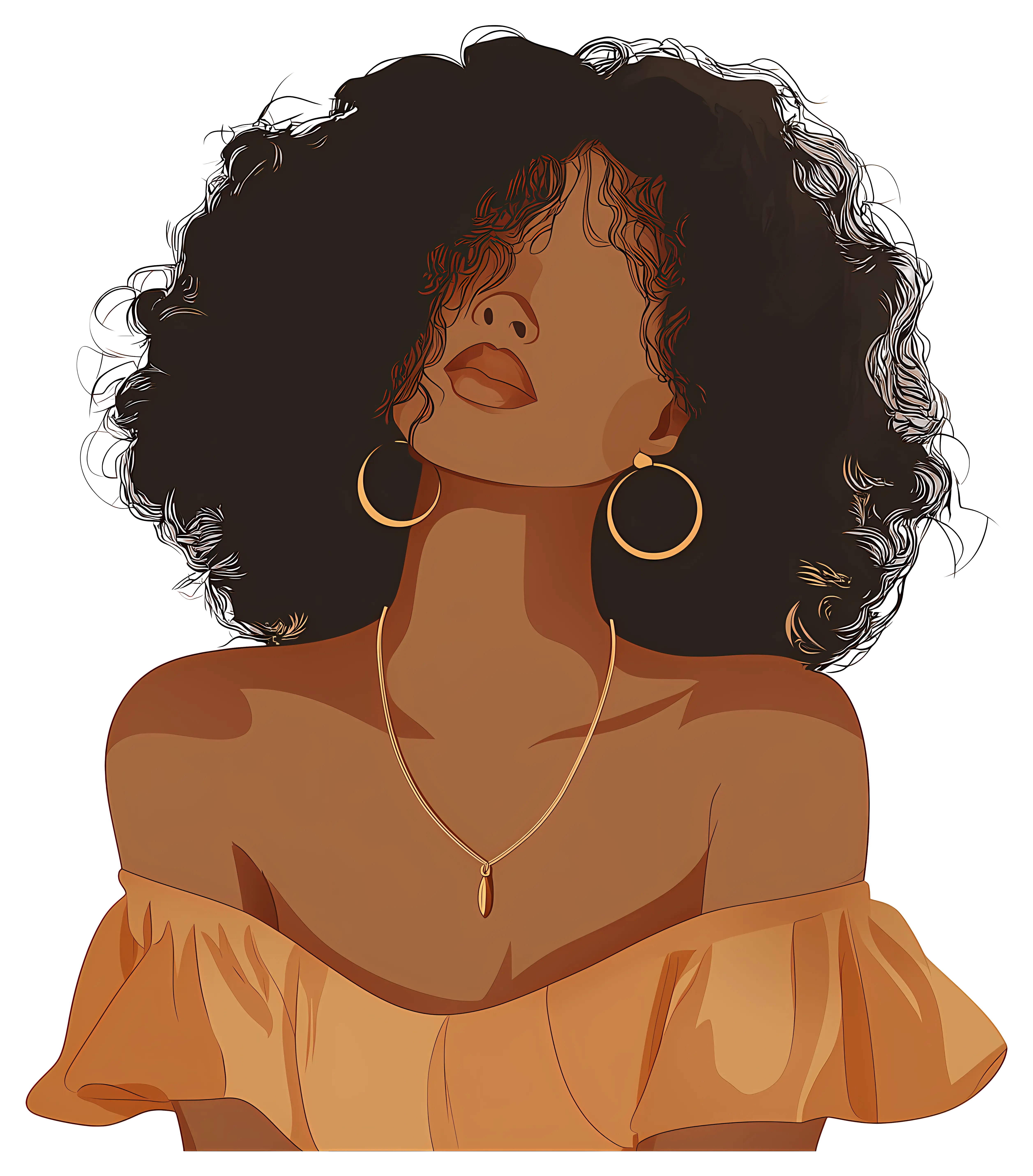 Stylish Woman Portrait