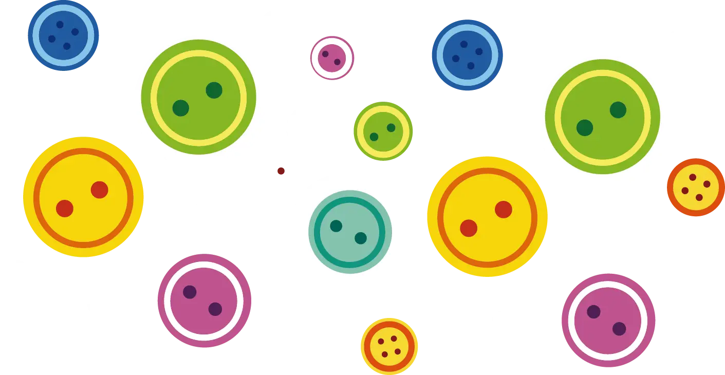 Colorful Sewing Buttons