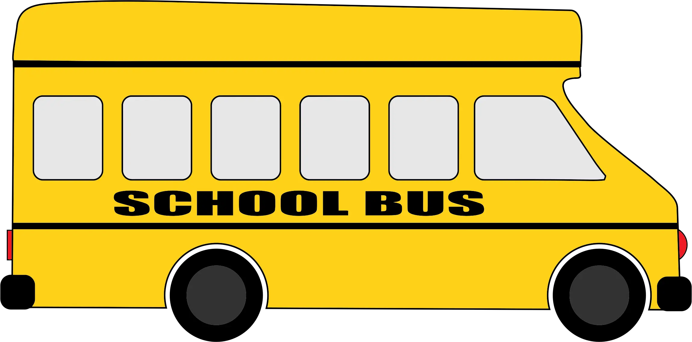 Yellow School Bus Illustration