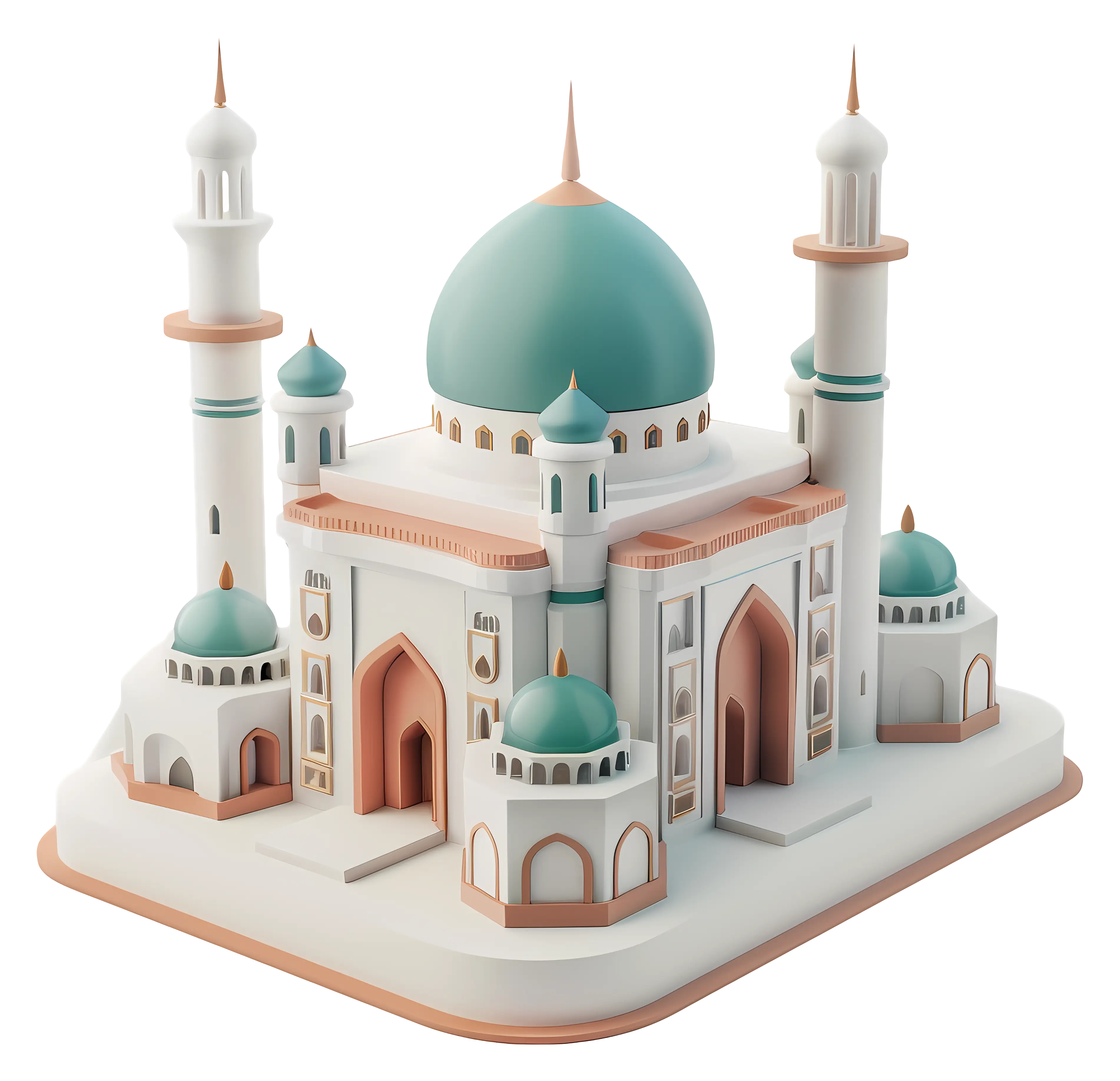 3D Islamic Mosque Model