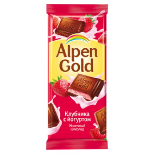 Alpen Gold Strawberry Yogurt Chocolate