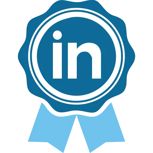 LinkedIn Badge for Professional Networking
