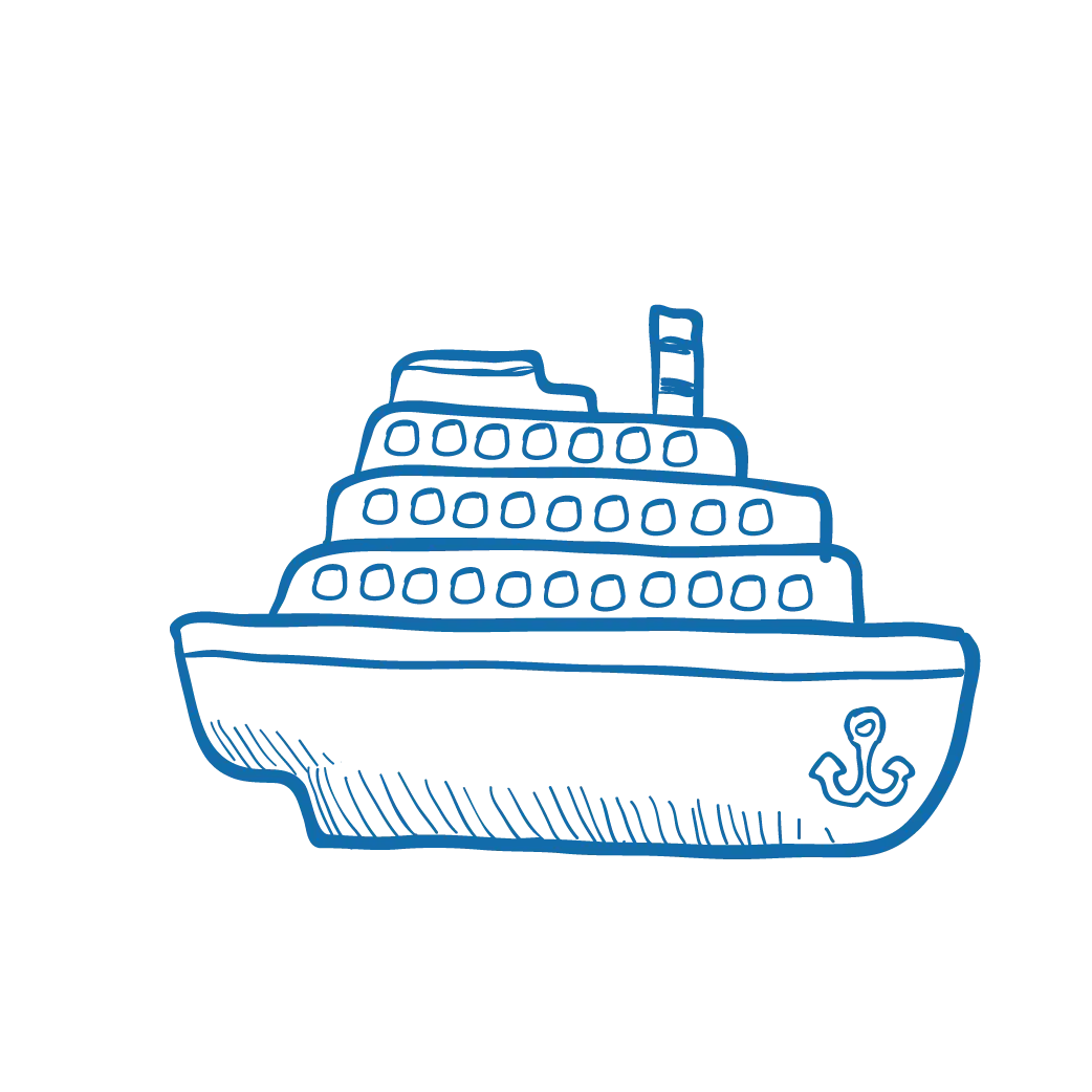 Simple Ship Drawing