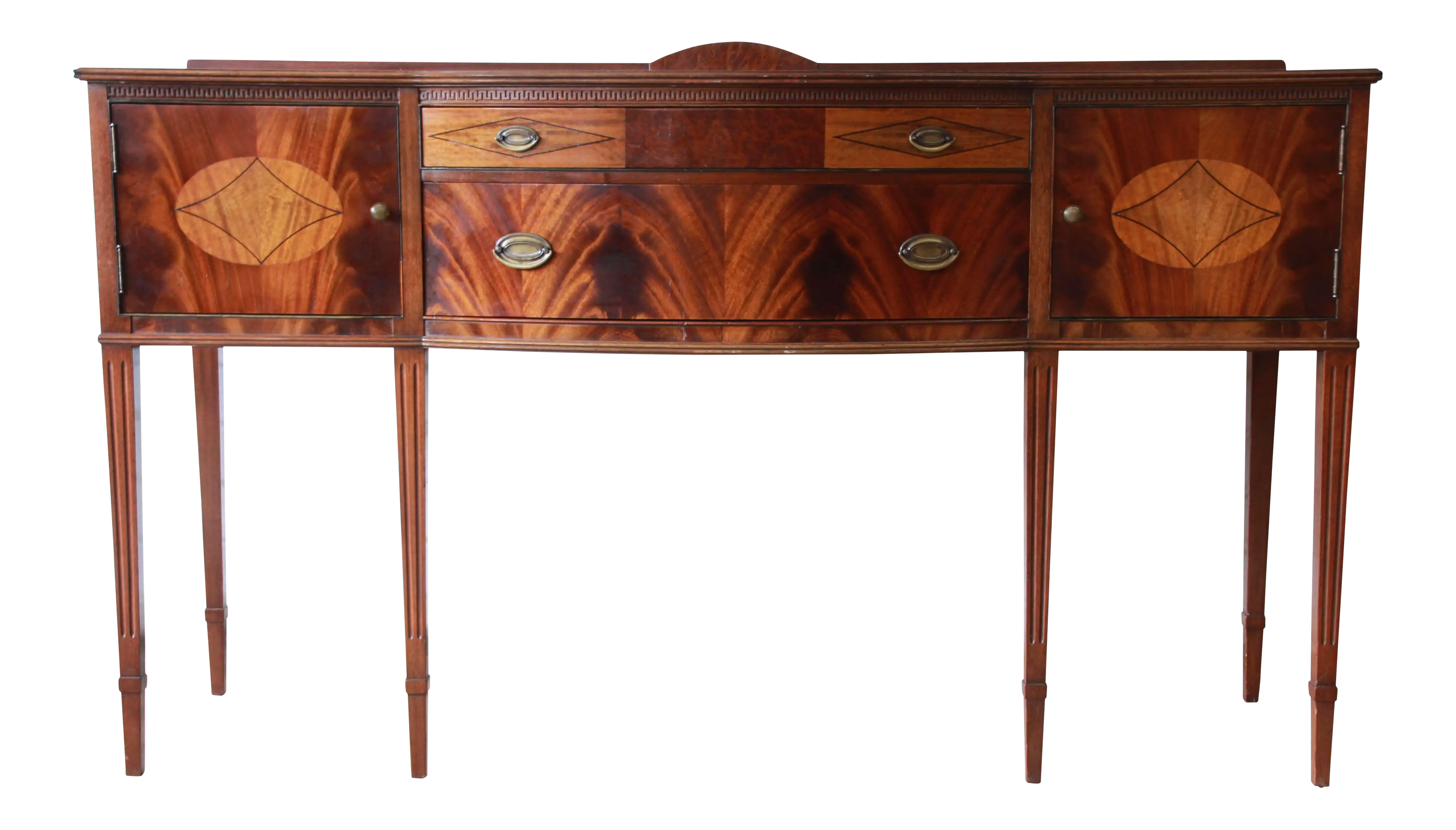 Vintage Wooden Sideboard with Elegant Design