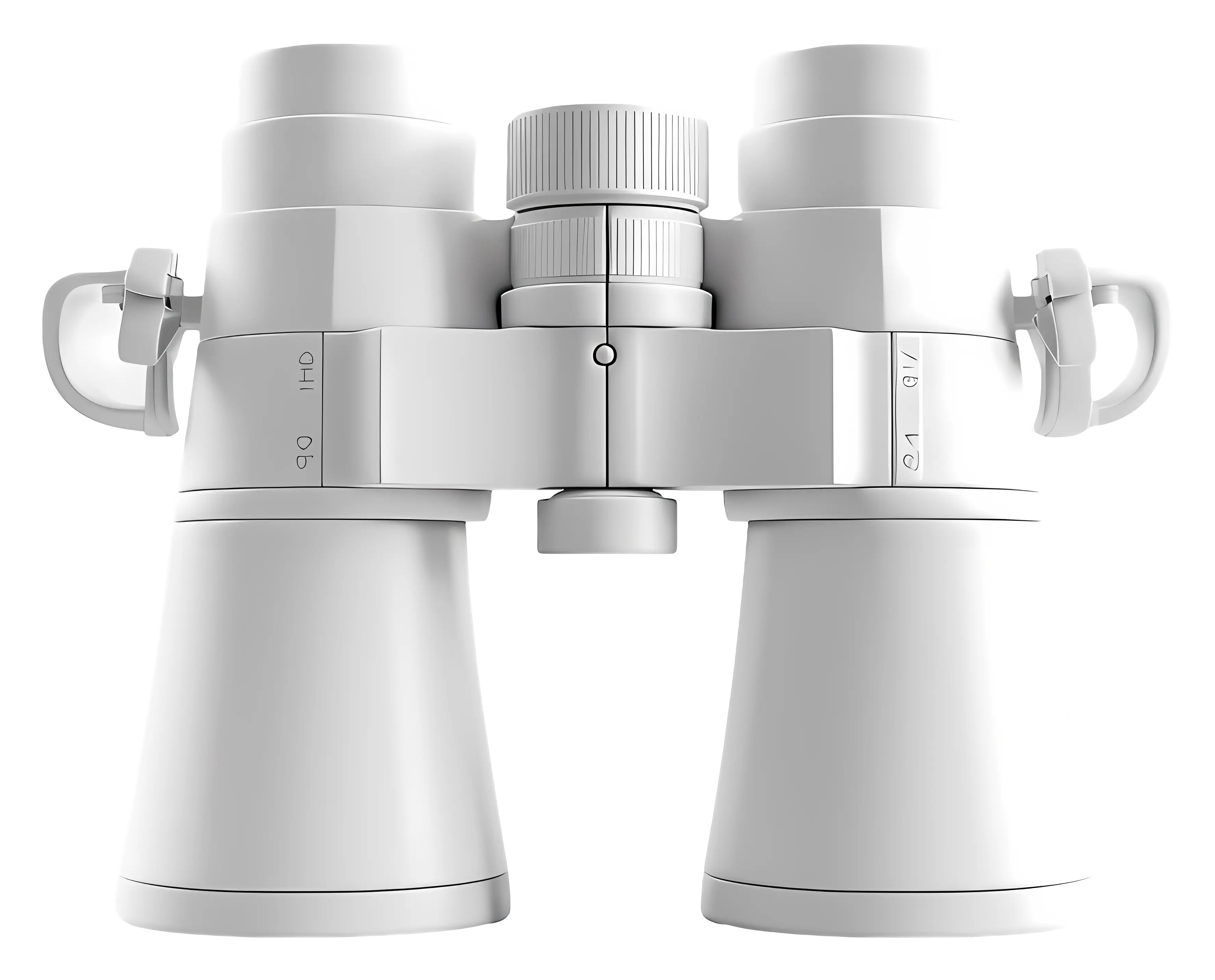 White Binoculars for Exploration