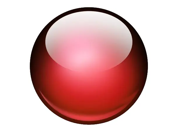 Glossy Red Sphere