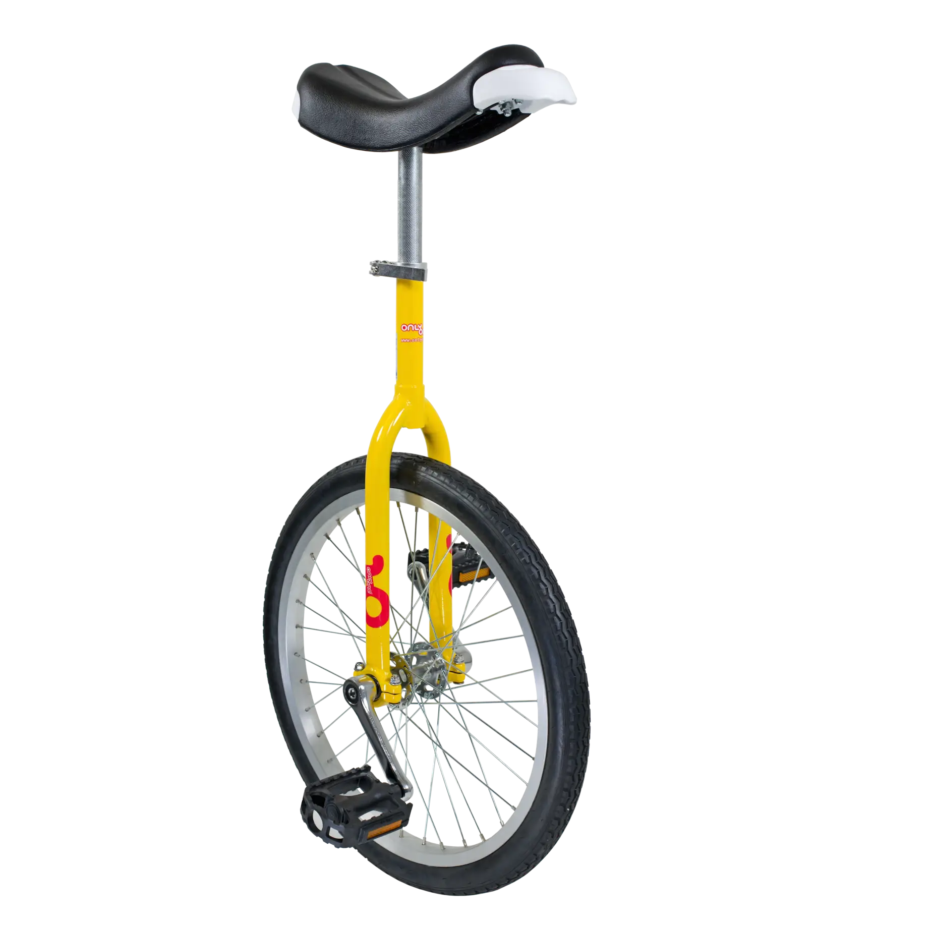 Yellow and Black Unicycle for Balancing