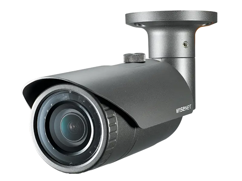 Surveillance Camera in Black Modern Design