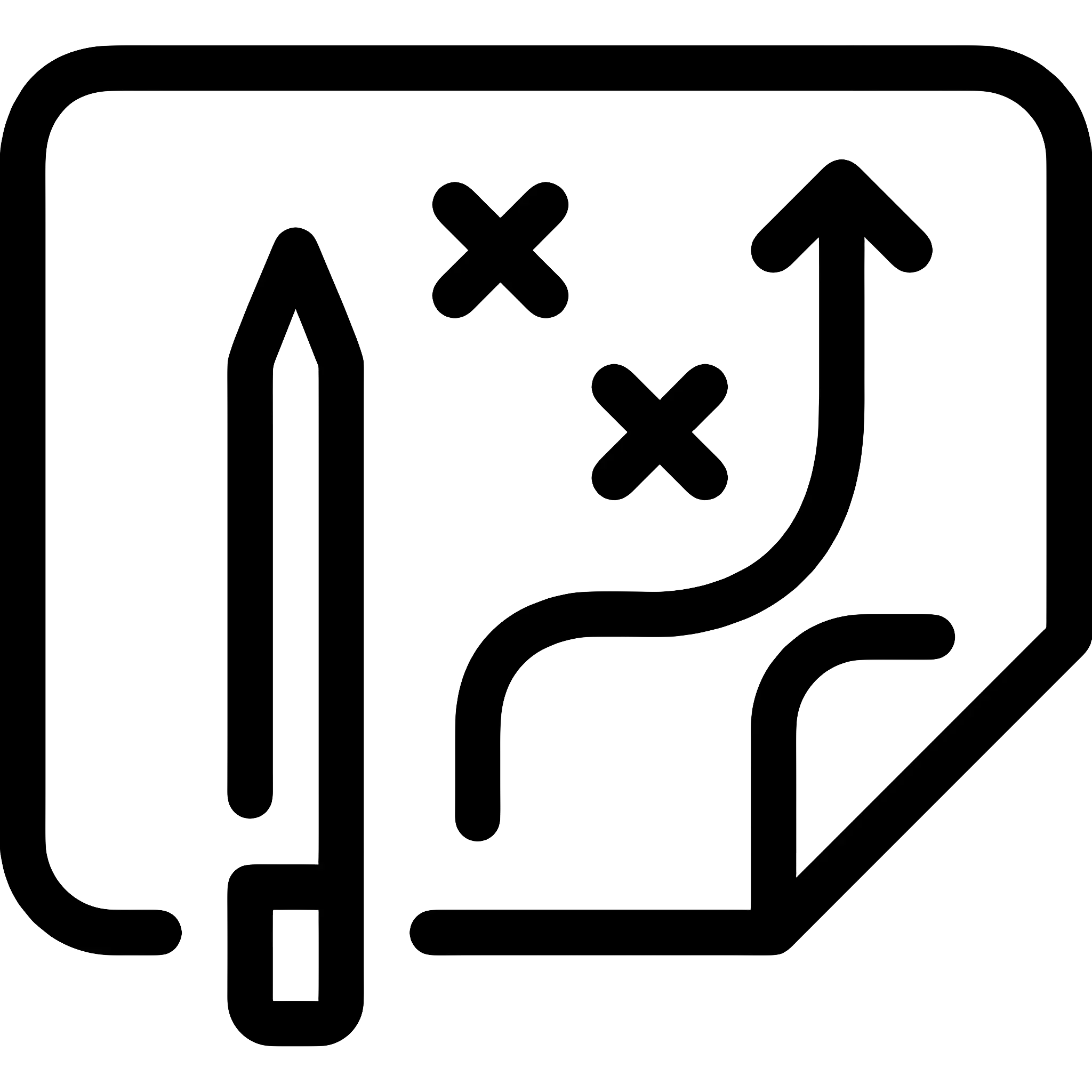 Strategy Plan with Pencil and Map