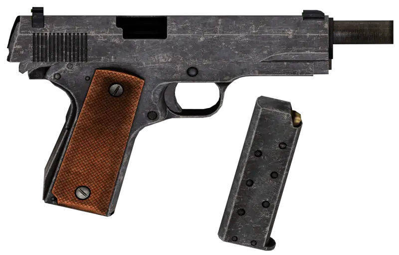 Modern Tactical Handgun with Detachable Magazine