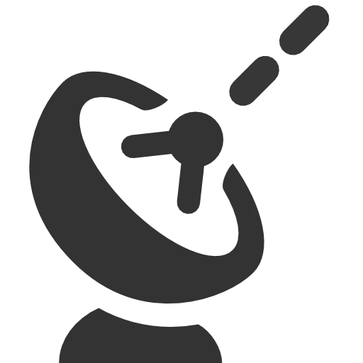 Satellite Dish Technology Icon