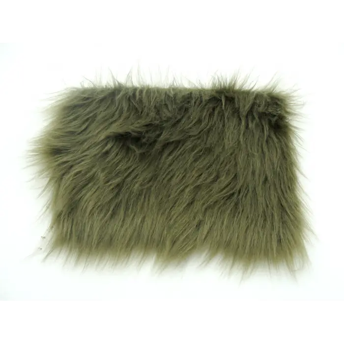 Green Fur Fabric