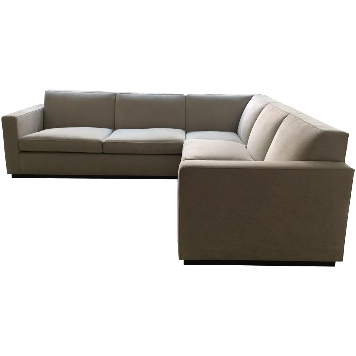 Spacious Gray Sectional Sofa Design