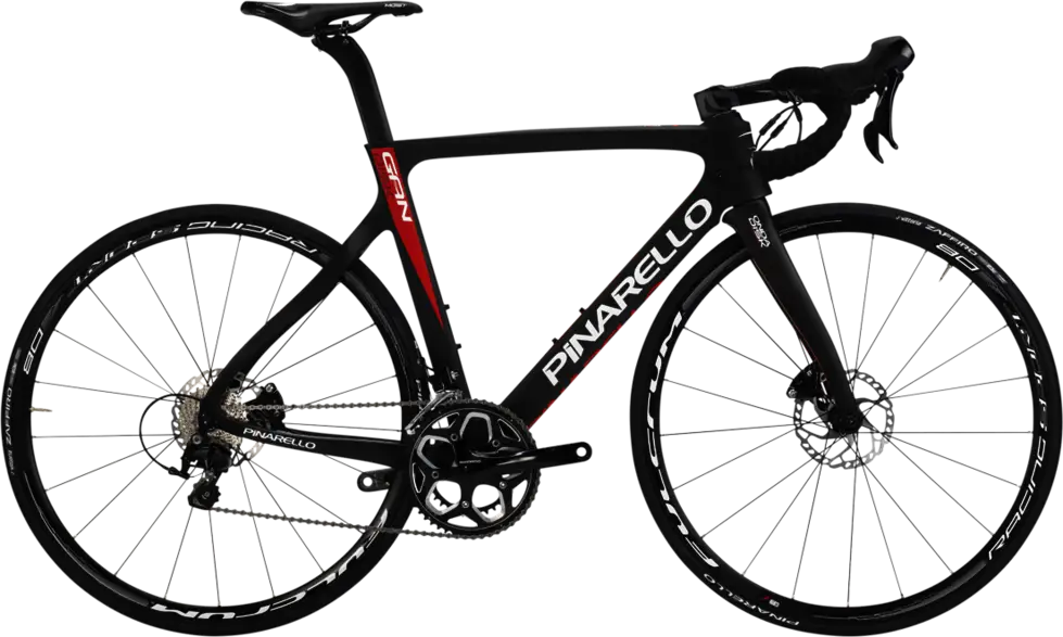 Black and Red Racing Bike for Competitive Cycling