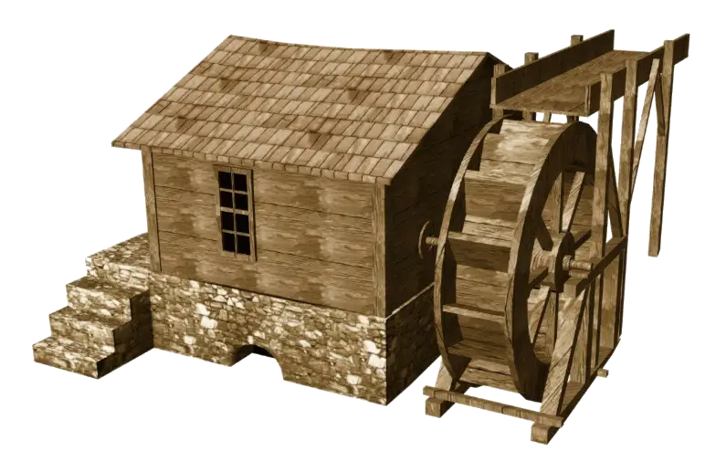 Rustic Water Mill