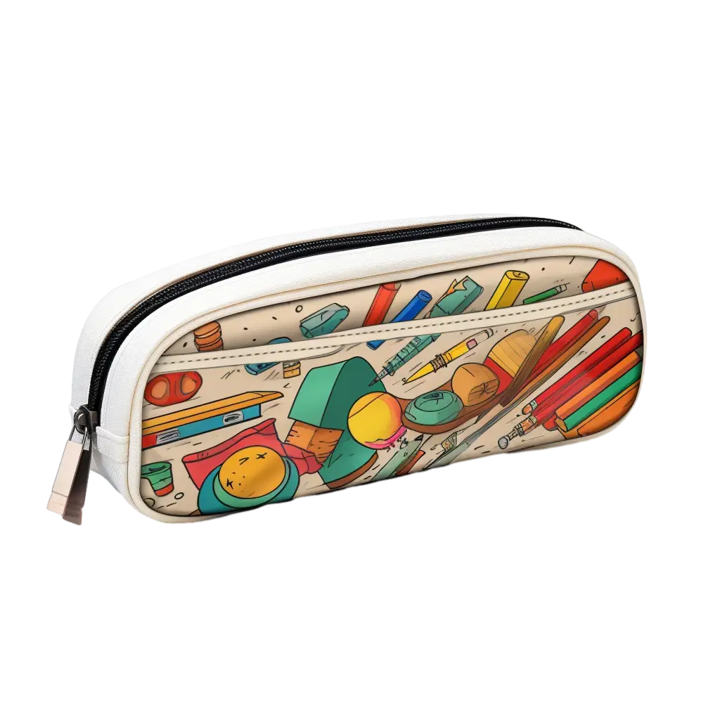 Colorful Pencil Case for School Supplies