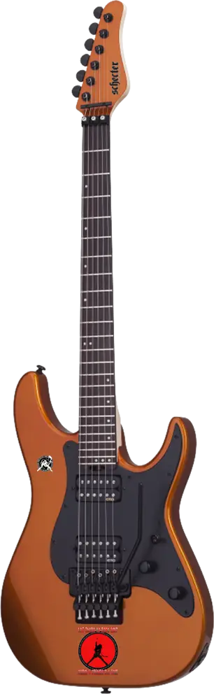 Electric Guitar with Bronze Finish