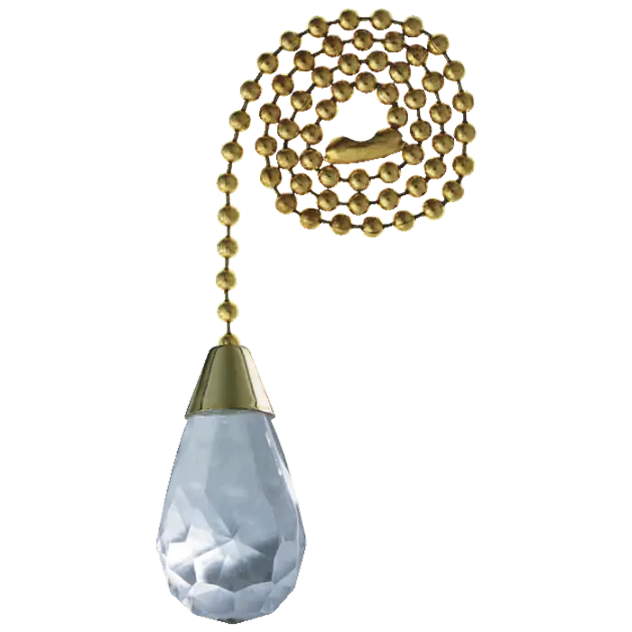 Crystal Pendant with Chain