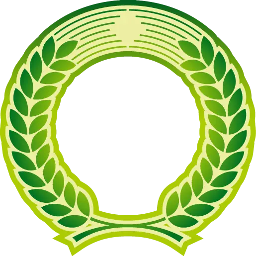 Green Laurel Wreath Illustration Symbolizing Victory