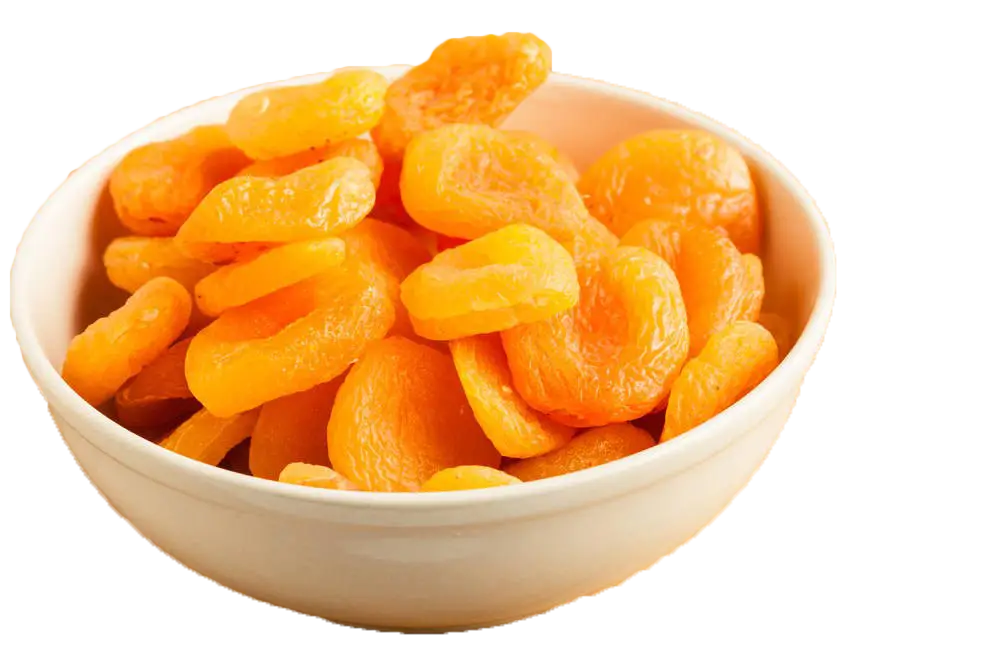Bowl of Dried Apricots