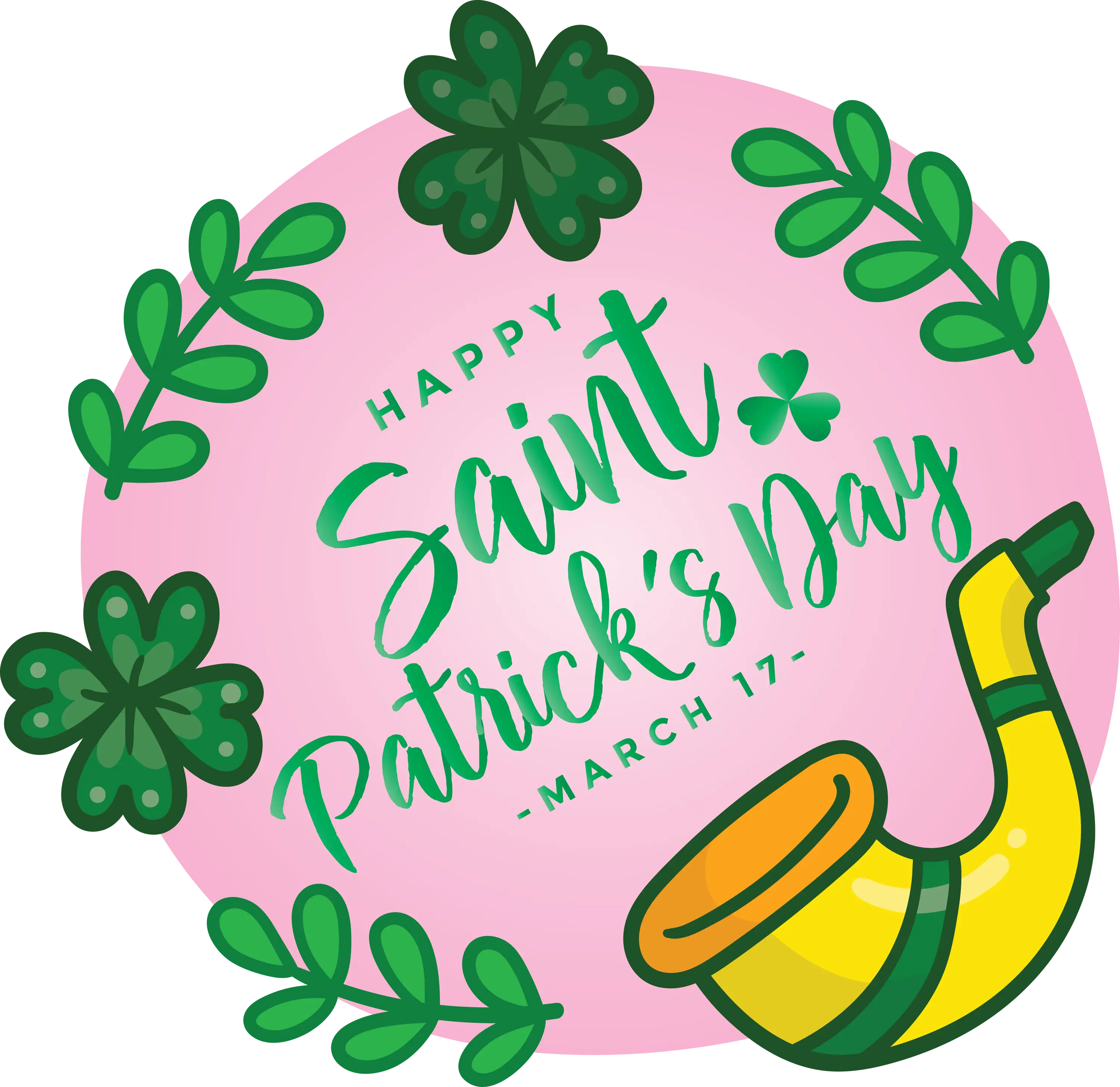 Saint Patrick&#039;s Day Celebration Graphic