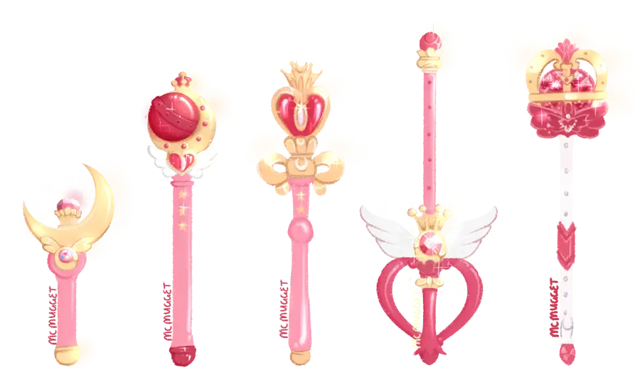 Sailor Moon Magic Wands Toys
