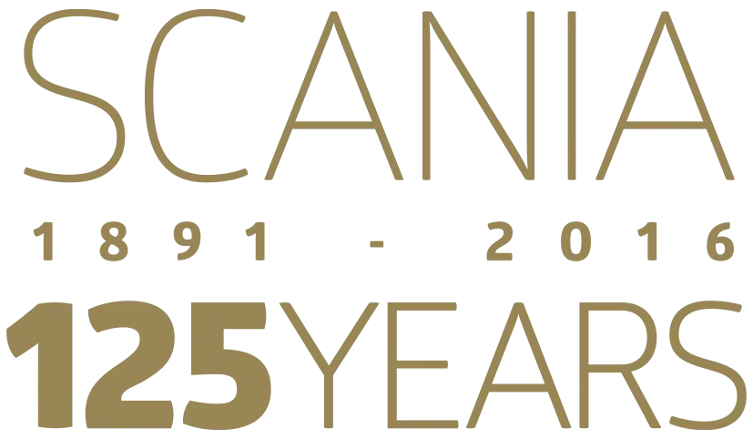 Scania 125 Years Anniversary Logo
